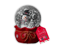 Christmas LED Snow Globe 9cm