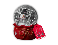 Christmas LED Snow Globe 9cm