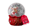 Christmas LED Snow Globe 9cm