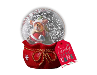 Christmas LED Snow Globe 9cm
