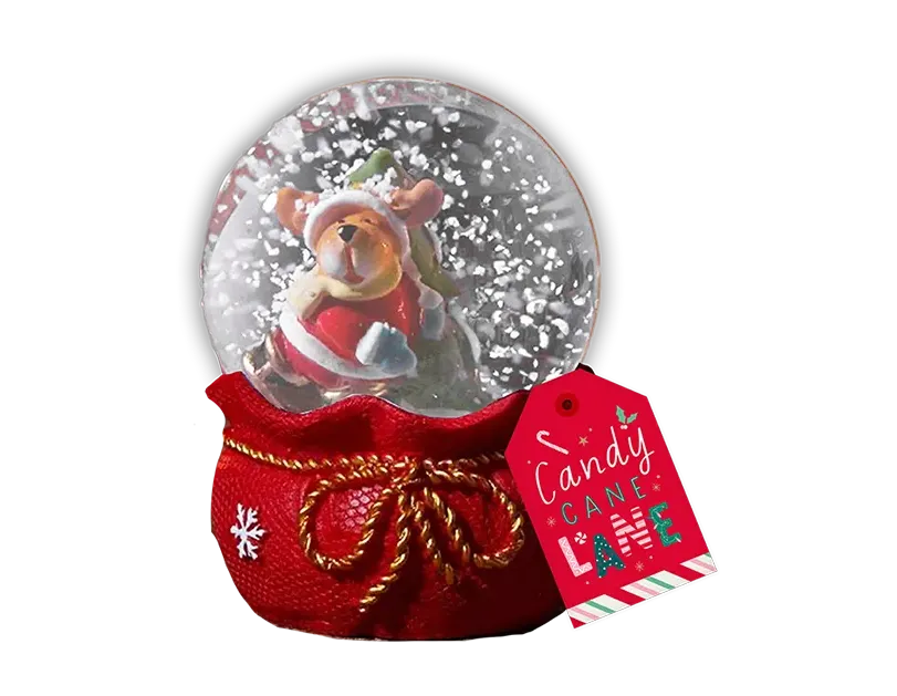 Christmas LED Snow Globe 9cm
