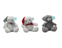 Christmas Teddy Bear 25cm 12pk