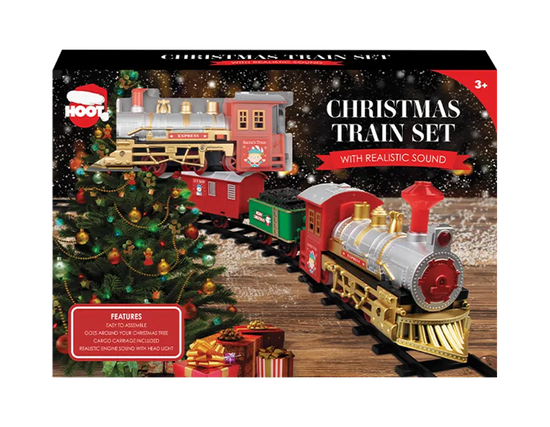 Christmas Train Set W/Sound