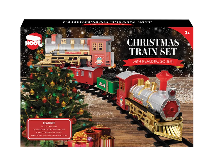 Christmas Train Set W/Sound
