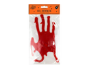 Bloody Hands Halloween Gel Stickers 2pk