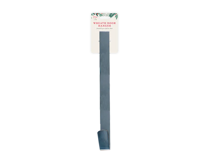 Wreath Door Hanger Silver