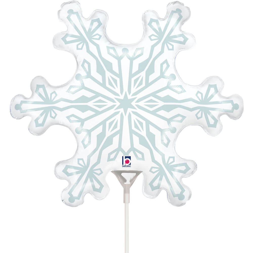 Snowflake 14" Foil Balloon