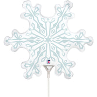 Snowflake 14" Foil Balloon
