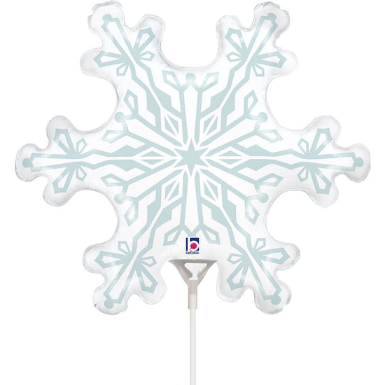 Snowflake 14" Foil Balloon