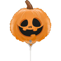 Grabo Foil Balloon Pumpkin 14" (Air Fill Only)