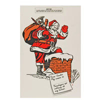 Giant Santa Sack 30x20" 4pk