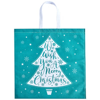 Christmas Non-Woven Gift Bag Green Jumbo