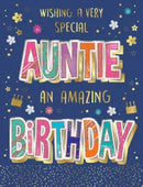 Regal 6 Pack Cards S8 Birthday Auntie
