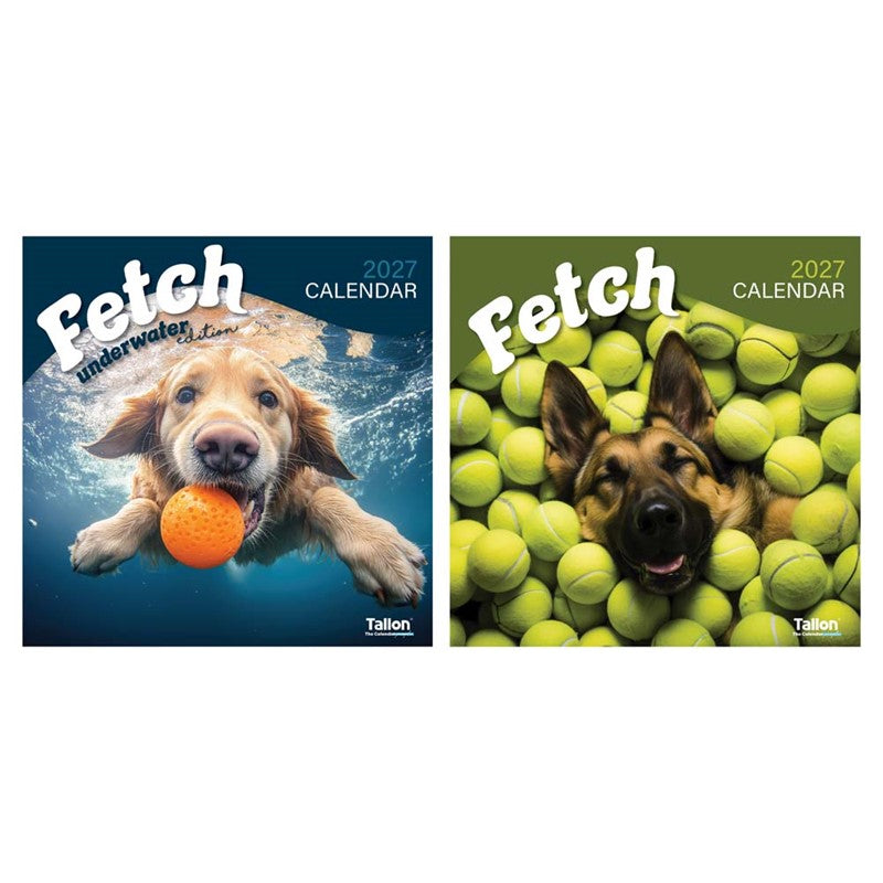 Calendar Square Fetch 2027 12pk