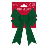 Eurowrap Bow Velour Emerald Large