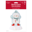 Decoration Snowman Honeycomb