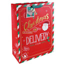 12pk Gift Bag Xmas Personalised Extra Large
