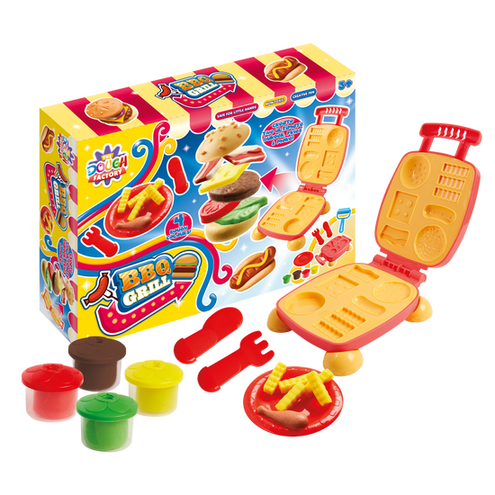 Dough Playset BBQ Grill