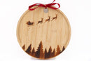 Christmas Chopping Board Round 25cm