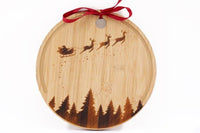 Christmas Chopping Board Round 25cm