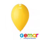 Gemar Standard Yellow 13" Latex Balloons 50pk