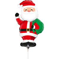 Foil Blln Santa mini