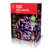 LED Timer Lights Rainbow 500pk