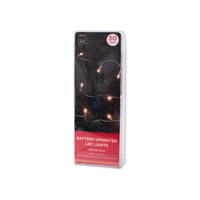 LED String Lights Vintage Gold 50pk