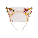 Christmas Tree Headband With Bells