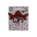 Christmas Glitter Novelty Earrings 36pk