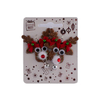 Christmas Glitter Novelty Earrings 36pk