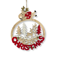 Hanging Reindeer Plaque 20x26cm (Design May Vary)