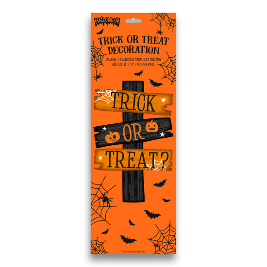 Halloween Sign Trick Or Treat
