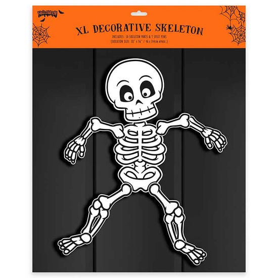 Eurowrap Decoration Halloween Skeleton