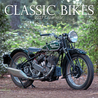 Gifted Stationery Calendar Classic Bikes 2027