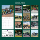 Gifted Stationery Calendar Classic Bikes 2027