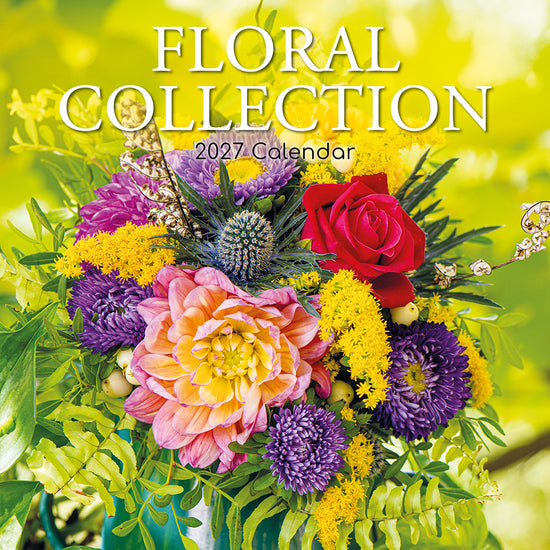 Gifted Stationery Calendar Floral Collection 2027