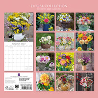 Gifted Stationery Calendar Floral Collection 2027