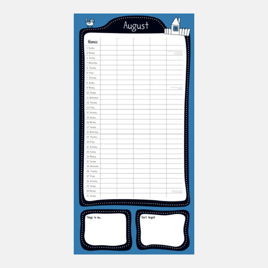 Gifted Stationery Calendar Home Organiser 2027