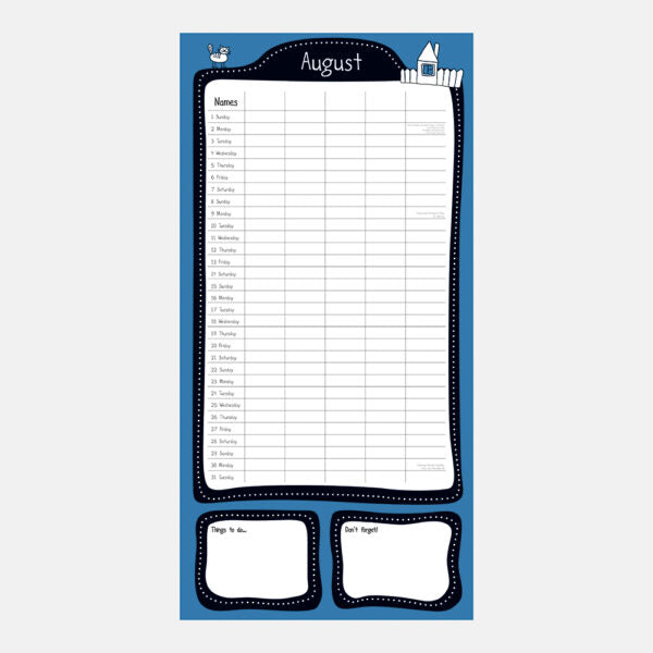 Gifted Stationery Calendar Home Organiser 2027