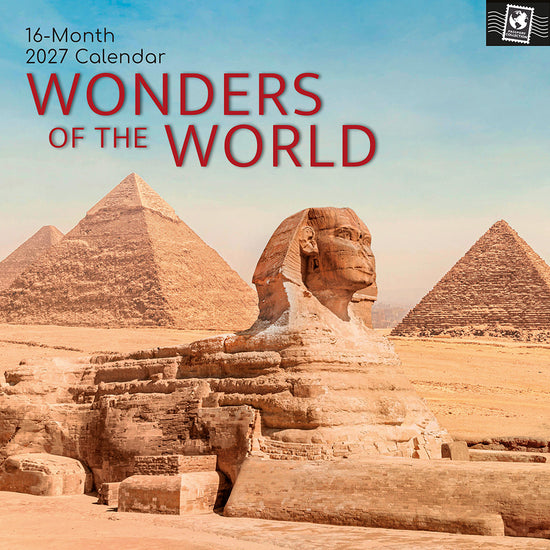 Gifted Stationery Calendar Wonders Of The World 20
