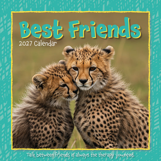 Gifted Stationery Calendar Best Friends 2027