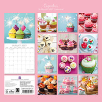 Gifted Stationery Calendar Cupcakes 2027
