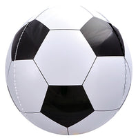 Sensations Galaxy Football Black 15" Foil Balloon