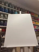 Nancy Loves Acrylic Plaque White (No Holes) A2