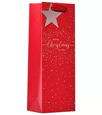 Partisan 6 Pack Gift Bag Merry Xmas Bottle