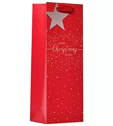 Partisan 6 Pack Gift Bag Merry Xmas Bottle