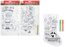 Colour Your Own Elf Stocking (Design May Vary)