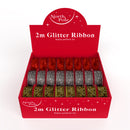 Glitter Ribbon 2M 24pk