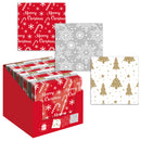 Christmas Napkins 33cm 12x20pk